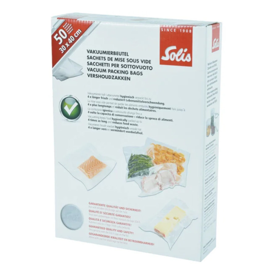Пакеты д/вак. упак. Solis Vac 30*40