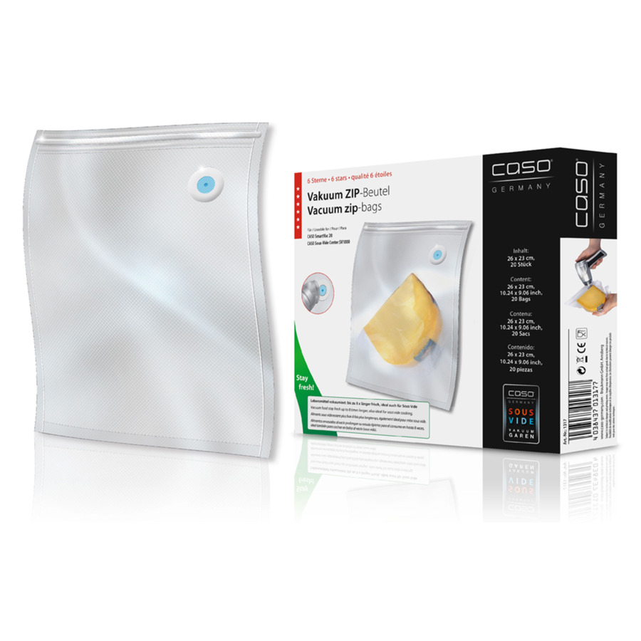 Пакеты ЗИП д/вак. упак. CASO VC 26*23