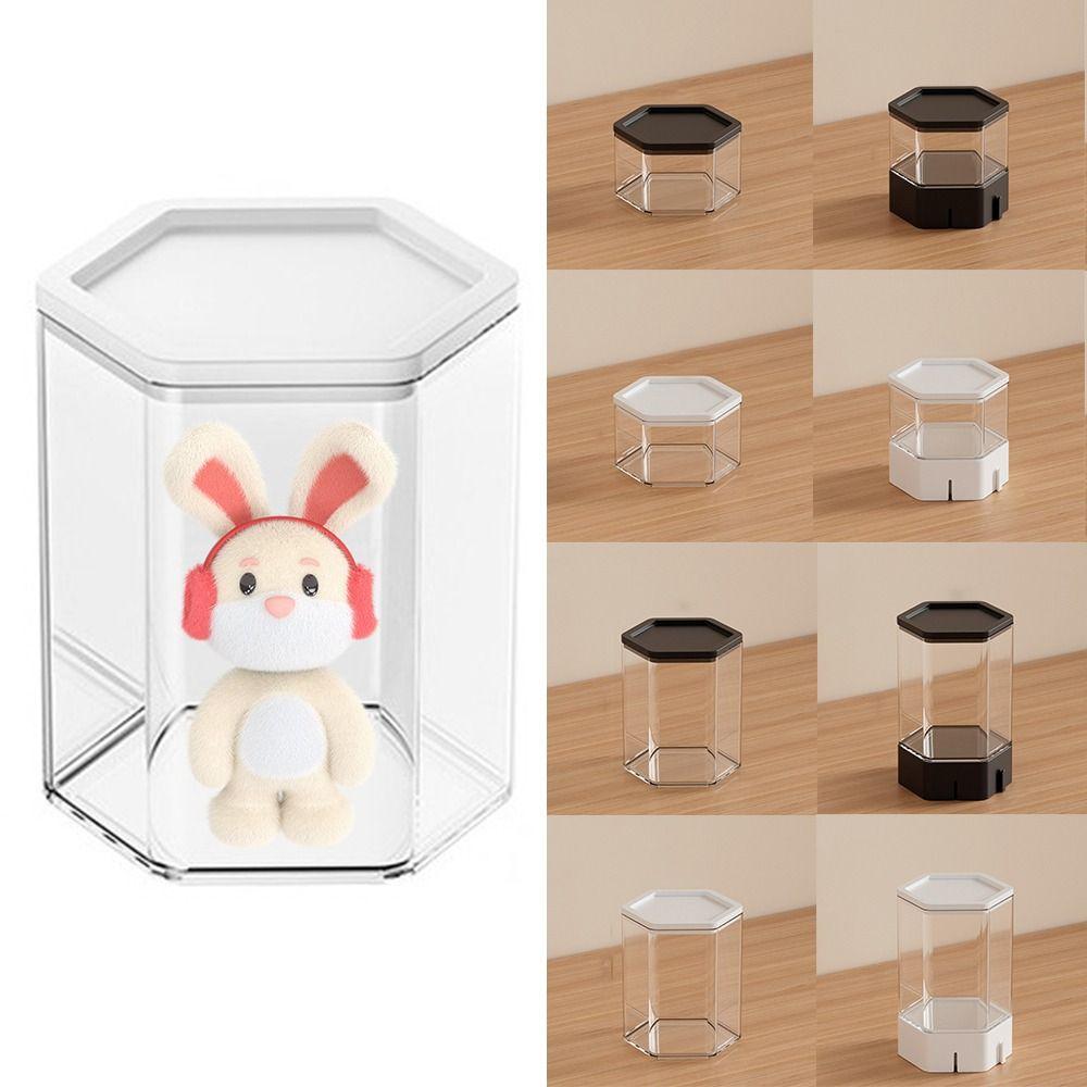 Пылезащитный глухой ящик для демонстрации, утолщенный глухой ящик для демонстрации, качественная коробка для хранения, домашняя коробка B чёрный